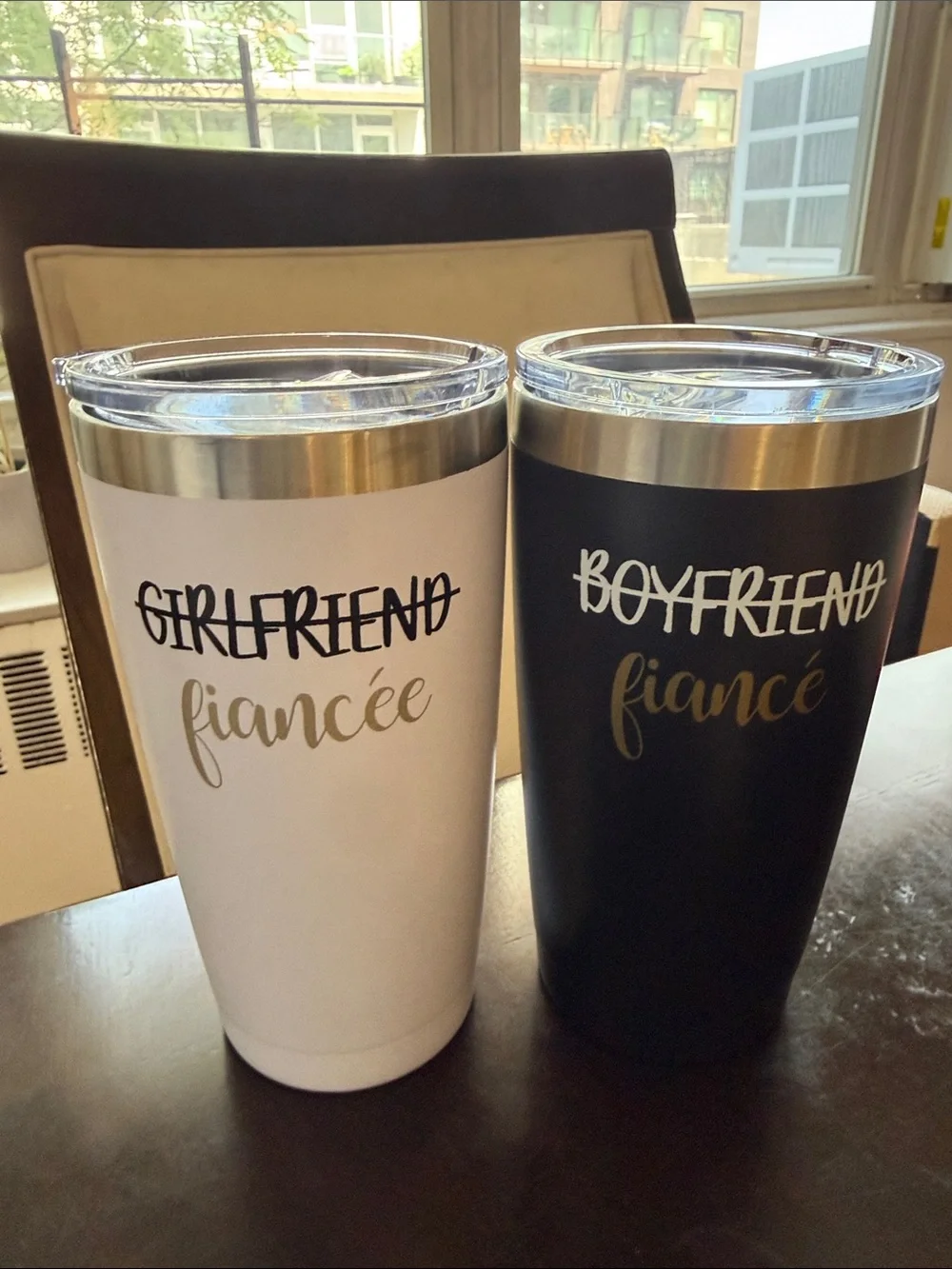 Fiancé Travel Coffee Cups